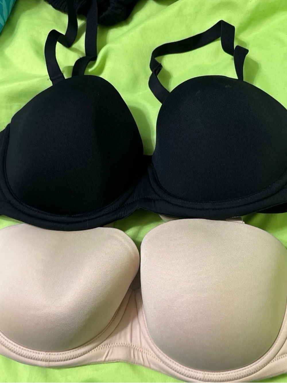 Wacoal Black & Nude Molded T-Shirt Bras Duo